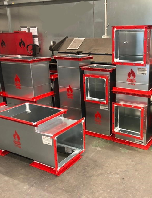 Fire Rated Duct with CD Approval Manufacturing
